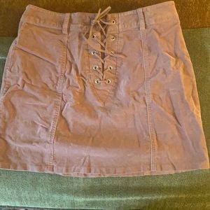 Forever 21 pink fall skirt